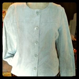 Liz Claiborne Suede Blazer